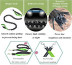 Dog Tie Out Cable for Camping, Dog Trolley System and 4ft Bungee Leash | Suitable for Dogs Up to 400lbs, Camping Yard andOutdoor Events