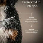 Premium Doodle Shampoo and Conditioner – Detangling Dog Shampoo for Doodles, Goldendoodles, Bernedoodles, and Labradoodles – Adult & Puppy Shampoo, Lavender, 16oz