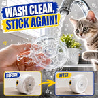 Interactive Cat Toys for Indoor Cats - Automatic Flying Bird Feather Toy with Sticky Suction Base, USB Rechargeable 360° Electric Cat Teaser, Touch Activated Self-Play Toy for Bored Cats