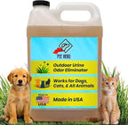 Pee Hero Turf Odor Eliminator for Dogs 1 Gallon Concentrate (Makes 16 Gallons Solution), Cat Urine Odor Eliminator - Dog Urine Odor Eliminator Concentrate, Turf Cleaner for Pet Urine Outdoor
