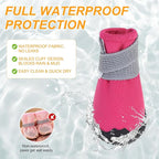 BEAUTYZOO Dog Shoes Small Size Dogs,Breathable Summer Dog Booties & Paw Protectors for Hot Pavement,Anti-Slip Sole Puppy Dog Boots for Hardwood Floors, Outdoor Walking Running,Maltese Yorkie Chihuahua