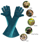 AOWPFVV Animal Handling Gloves Bite Proof for Dogs,Cats, 23.6in Large | Falconry,Birds,Snake,Reptile,Vets, Groomers & Animal Control