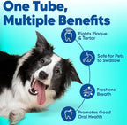 C.E.T. Enzymatic Toothpaste for Dogs and Cats, Seafood, 2.5oz | Plaque and tartar control for fresh breath, pet dental care toothpaste, Dual enzyme system, seafood flavored toothpaste