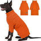 cyeollo Dog Sweater Long Sleeve Knitted Turtleneck Pullover Warm Clothes | Ultra Soft Warm Knit, Full Coverage, 4-Way Stretch for Easy Movement, Easy On & Off, Winter Daily Wear for Small Dogs