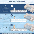 Medium Cooling Dog Bed Mat - 35 x 31 inch Waterproof Couch Cover for Dogs Washable, Non-Slip Bottom Self Cooling Mat for Dogs, Durable & Non-Gel, Dog Couch Bed for Sofa Floor Car, Light Blue