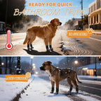 KOOLTAIL Non Slip Dog Socks Shoes to Prevent Licking Paws and Scratching, Winter Pet Booties for Cold Pavement & Hardwood Floors, Dog Grip Booties for Small Medium Large Senior Dogs