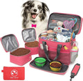 Multi-Function Pet Travel Bag - Ideal for Week Away/Overnight Trips - Cat & Dog Travel Accessories with Diaper Bag Style & Multiple Pockets