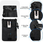 Dog Travel Bag, Airline Approved Pet Carrier for Cats and Dogs | Dog travel accessories set with feeding supplies, bowls, mat, and strap. Ideal for weekend trips.