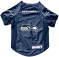 Littlearth NFL Seattle Seahawks Stretch Pet Jersey, Team Color, Medium