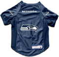 Littlearth NFL Seattle Seahawks Stretch Pet Jersey, Team Color, Small
