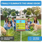 Pee Hero Turf Odor Eliminator for Dogs 1 Gallon Concentrate (Makes 16 Gallons Solution), Cat Urine Odor Eliminator - Dog Urine Odor Eliminator Concentrate, Turf Cleaner for Pet Urine Outdoor