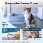 PetSafe ScoopFree Self-Cleaning Cat Litter Box Tray Refills with Lavendar Non-Clumping Crystals, 6-Pack