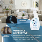 Zero Odor Multi-Purpose Odor Eliminator, Fabric & Room Deodorizer, 22 oz | Odor Eliminator Spray for Hotel, Bathroom, Basement, Trash & Upholstery, Air and Surface use