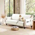 Boho Quilted Grand Sofa Couch Covers, Soft Cozy Couch Protector for 4 Cushion Couch, Pet-Friendly Couch Covers for Super LargeSofa, Oversized GrandSofa Slipcovers (Grand Sofa 88", White)