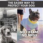Spark Paws Sunblock Dog T-Shirt, SPF30 Protection, Lightweight Breathable Quick Dry for Dogs with Sensitive Skin - Breeze & Sorbet (Set of 2) - Size S