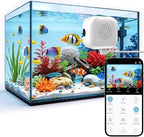 2026 Upgraded 2K Aquarium & Terrarium Pet Camera, Close-Focus Lens for Fish, Lizard & Reptiles, Easy Install, 5GHz Dual-Band WiFi, 24/7 Full Color Night Vision, Loop Recording, Motion Detection