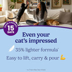 Fresh Step Advanced Odor Shield Light Weight Multi Cat Clumping Litter with Febreze Freshness, Ammonia Block Technology, 11.5 lb. Jug, Pack of 2 | Lightweight Clay Cat Litter, Jug, Easy to Lift and Pour, Scented with Febreze Freshness, Carbon for Stron...