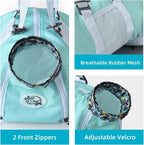 Cinf Cat Restraint Grooming Bag, Anti-Scratch Tool for Nail Trimming | Safe grooming restraint bag controls cat movement for bathing, nail trimming, injections and veterinary examinations
