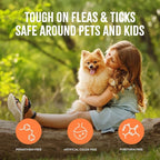 TropiClean Soothing Flea and Tick Shampoo for Dogs, Powerful & Natural Defense, for Large & Small Dogs, Made in USA, 20oz | Soothing Formula | Powerful & Natural Defense | For Large & Small Dogs | Made in USA