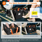 pidipiti 19x13x9 top Expandable pet Carrier, for Small Dog/cat up to 10 lbs | TSA Approved,with 2 pockets,zipper lock,leakproof,good Visibility,for Southwest Lufthansa Airlines,Air Canada,Amtrak Train