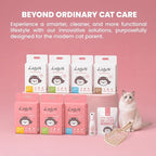 Lady N Tofu Cat Litter, Low Dust Compatible with Auto-Box Unscented 18lb | Mini-Pellet Shape, Strong Clumping, Ultra Absorbent, Activated Charcoal Odor Control