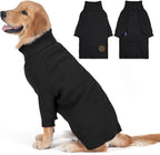 cyeollo Dog Sweater Long Sleeve Knitted Turtleneck Pullover Warm Clothes | Ultra Soft Warm Knit, Full Coverage, 4-Way Stretch for Easy Movement, Easy On & Off, Winter Daily Wear for Small Dogs