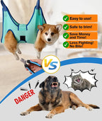 Kkiimatt Dog Grooming Hammock, XS Size Hanging Harness Holder for Nail Clipping,Nail Trimming Hammock for Pet, Grooming Sling Hanger with Thick Fabric Neck Support Wide Strap Restraint