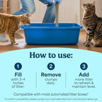 Fresh Step Advanced Extreme Clump Multi Cat Clumping Litter with Febreze Freshness, Mountain Spring Scent, Ammonia Block Technology, Low Dust, Low Tracking, 18.5 lb. Box, Pack of 2 | Forms Tight Clumps, Easy To Scoop, Scented, Ammonia Block Technology,...