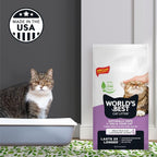 World's Best Cat Litter, Lavender Scented, Long-Lasting Odor Control, 32 lb