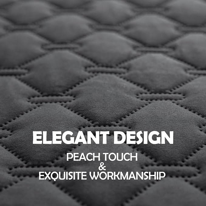 gogobunny 3X Stronger Waterproof Pet Blanket, Scratch Proof Furniture Protector for Dogs Cats, Reversible Cover 40x50 Inch, Dark Grey