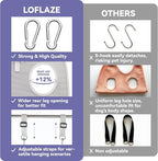 Loflaze Dog Grooming Hammock Harness for Dogs & Cats with Pet Nail Clipper Trimmer - Cat Hanger Sling for Trimming Clipping Nails- Dog Hammock Restraint Bag for Small Medium Large pet （ Purple XL）