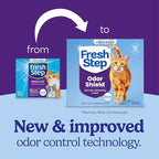 Fresh Step Advanced Odor Shield Light Weight Multi Cat Clumping Litter with Febreze Freshness, Ammonia Block Technology, 18.5 lb. Box, Pack of 2 | Odor Shield with Ammonia Block Technology, Scented with Febreze Freshness, Low Dust, Compatible with Most...