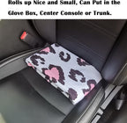Car Seat Cover Protector Front Seats,for Gym Workout,Running,Swimming,Beach and Hiking,Waterproof Sweat Towel Bucket Seat Covers for Cars SUV Trucks (Leopard Print, 1Pcs)