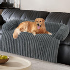 Luxurious Dog Couch Bed, Dog Couch Cover,Couch Protector for Dogs(Grey,XXL) | Dog Bed for Couch, Removable Couch Cover for Dogs Washable, Pet Bed Mats for Couch, Pet Couch Covers for Sofa