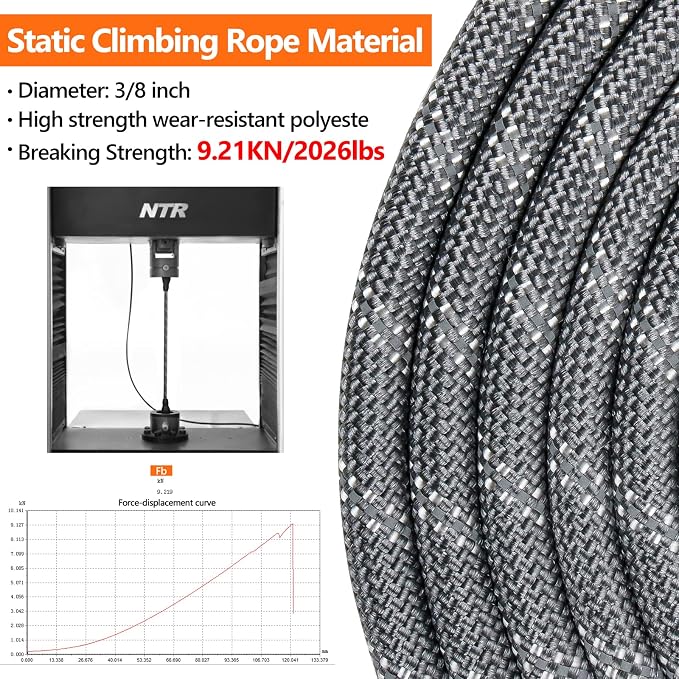 NTR Heavy Duty Dog Leash, 15FT Training Leash with Swivel Lockable Hook, Padded Handle and Highly Reflective Threads, Dog Lead for Walking, Hunting, Camping, Backyard for Small Medium Large Dog, Grey