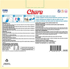 INABA Churu Cat Treats, Lickable, Squeezable Creamy Purée with Vitamin E, 0.5 Ounces per Tube, 120 Tubes Total, Tuna Variety