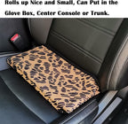 Car Seat Cover Protector Front Seats,for Gym Workout,Running,Swimming,Beach and Hiking,Waterproof Sweat Towel Bucket Seat Covers for Cars SUV Trucks (Leopard, 1Pcs)