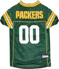 Pets First NFL Green Bay Packers Dog Jersey, Size Medium, Football Shirt Costume for Pet, Dog Sports T-Shirt, NFL Team Clothing for Cats, Licensed Pet Apparel Available in 7 Sizes and 32 Teams