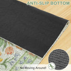 Unicorn Catcher 24"x15" Cat Litter Mat Non-Slip Washable Litter Box Mat | High-Density PVC Litter Catcher Mat Efficiently Traps Scattered Litter From Paws To Keep Floors Clean