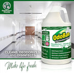 OdoBan Professional Disinfectant and Odor Eliminator Concentrate, 4 Gallons, Original Eucalyptus Scent