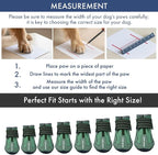 Spark Paws 365 Dog Shoes - All-Season Boots for Winter Snow & Hot Pavement | Water-resistant, anti-slip, stay-on straps - rain, ice & summer booties in one. Reflective; small, medium & large dogs
