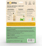 Dr. Oakley Dental Toothbrush Kit for Dogs & Cats - Finger Brush for Small Pets and Soft Brushes for Large or Older Natural and Safe Mint Flavor