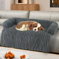 Luxurious Dog Couch Bed, Dog Couch Cover, Couch Protector for Dogs(Grey, L) | Dog Bed for Couch, Removable Couch Cover for Dogs Washable, Pet Bed Mats for Couch, Pet Couch Covers for Sofa
