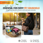 SMELLEZE Pet Pee Powder, 2 lb | Unscented Urine Solidifier for Dog & Cat Accidents - 2 lb Bottle, Handles up to 360 Messes per Bottle