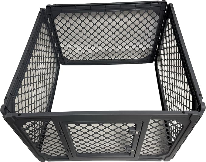 4-Panel Modular Dog and Puppy Playpen, Indoor/Outdoor Pet Enclosure