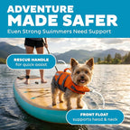 Outward Hound Granby Splash Orange Dog Life Jacket, XS