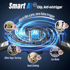 Dog Bark Collar, Instant Bark Solution, Smart Anti Barking Device with 4 Correction Modes, Fast-Acting Barking Collar for for Large Medium Small Dogs 5-150lbs, Ideal for Home & Outdoor