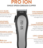 Wahl Professional Animal Pro Ion Pet, Dog & Cat Cordless Clipper Kit (#9705) - Cat, Dog & Pet Grooming Kit - Great Pet Grooming Clippers for First-Time Groomers - with 2 Hour Run Time