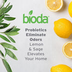 Bioda Commercial Strength Enzymatic Stain & Odor Eliminator for Pets, 1 gal | Pet Urine Enzyme Cleaner | Stain Remover | Urine Odor Eliminator | Carpet & Couch Cleaner | Made in USA | 1 Gallon