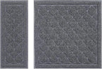 unipaws Cat Litter Trapping Mat, Litter Box Scatter Control Pad | Litter Free Floors and Urine Waterproof, Gentle on Paws, No Phthalate